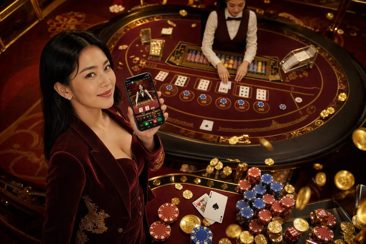 tab88 Casino meja baccarat live dealer